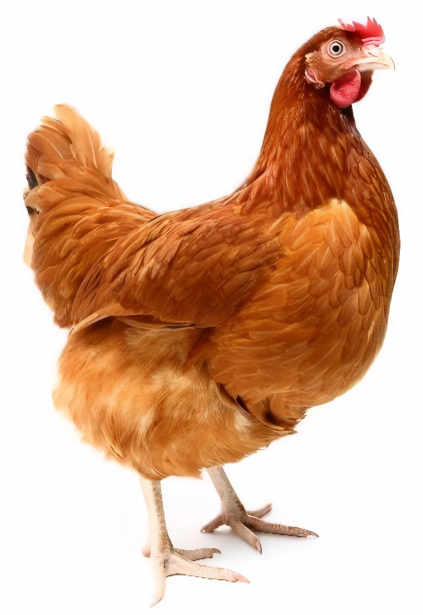 Brown layer hen