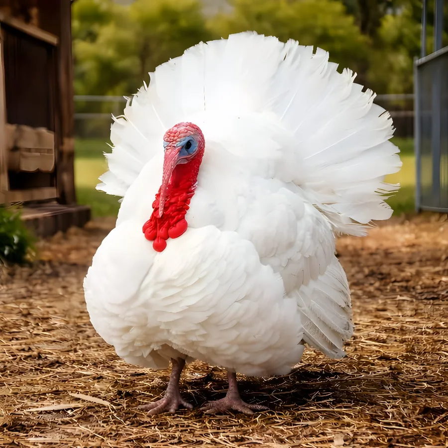 Healthy live turkey at Ceno Agro Pharm